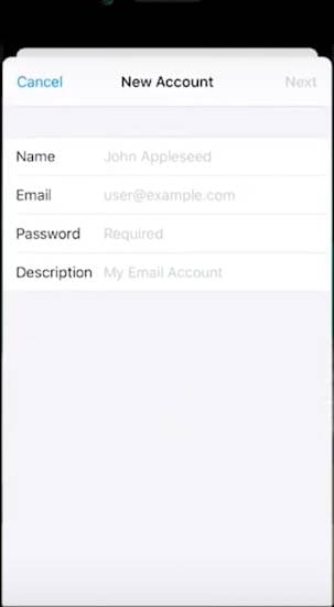 iPhoneMailTutorial_NewAccountDetails iPhone Mail Tutorial Add Accounts Page