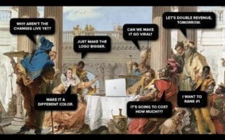 Meme of marketing agency